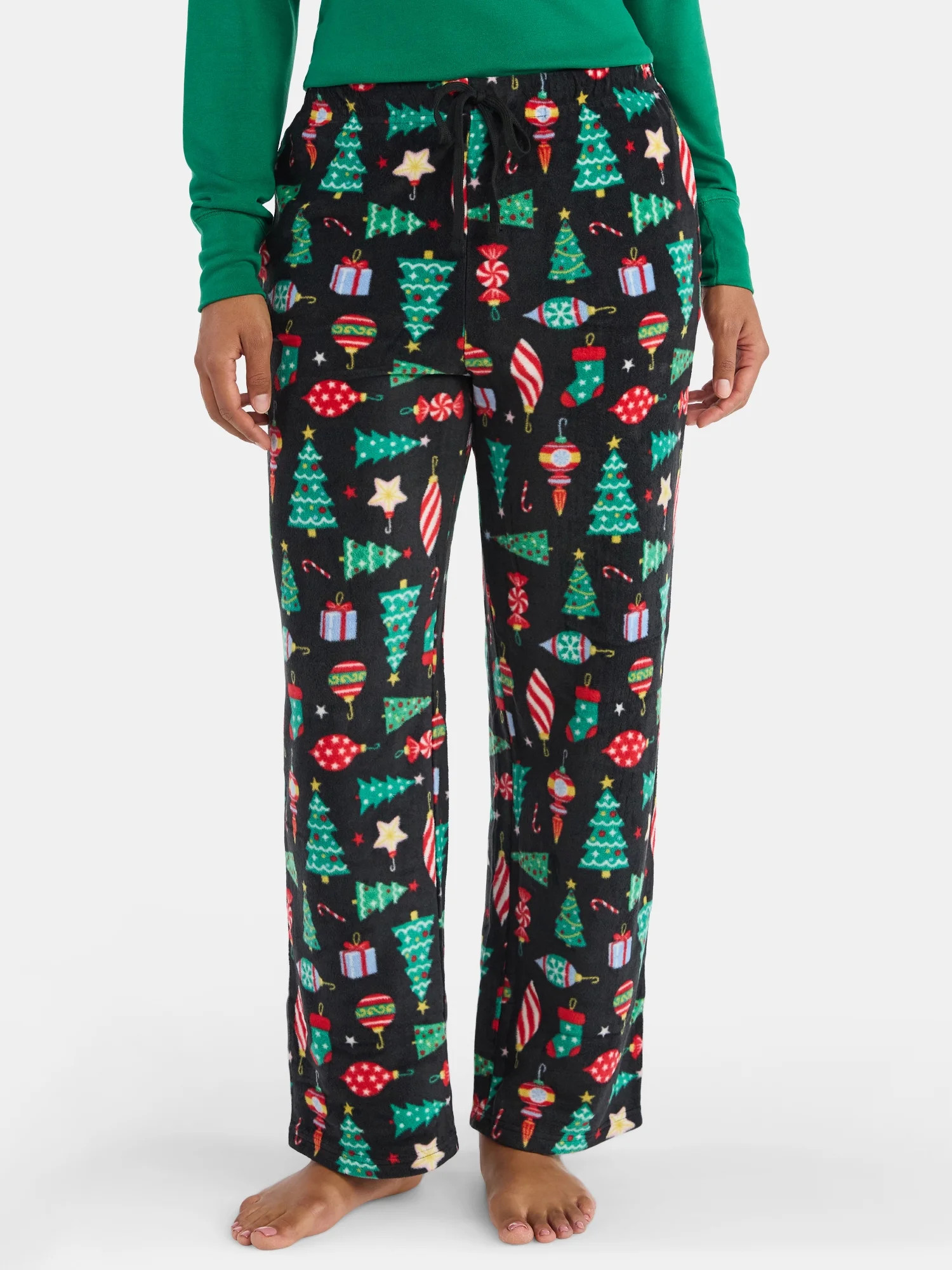 Women's and Women's Plus Christmas Sleep Pants from Holiday Time, Sizes S-3X - Walmart.com | Walmart (US)