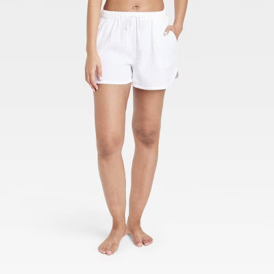 Women's Cotton Gauze Shorts - Stars Above™ | Target