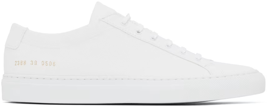 Common Projects - White Achilles Tech Sneakers | SSENSE