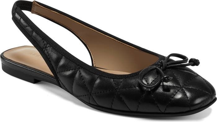 Aerosoles Catarina Quilted Slingback Flat | Nordstrom | Nordstrom