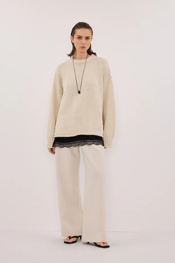 ROY PLASTER LONGLINE KNIT JUMPER | DISSH