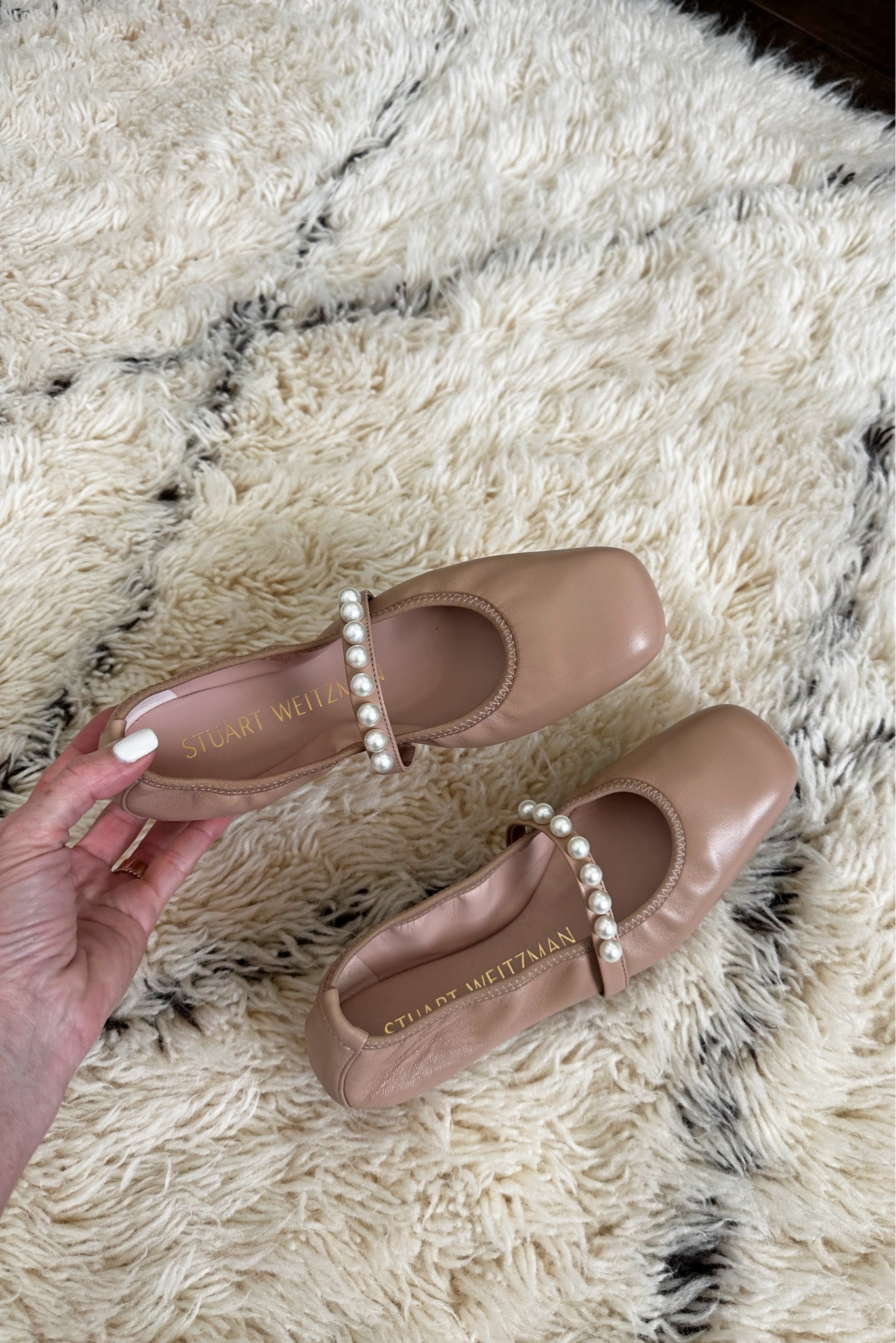 Love these ballet flats! A little pricey so I linked lots of cute ballet flat/mary jane options on sale! 🩰

#LTKShoeCrush #LTKSummerSales #LTKxNSale