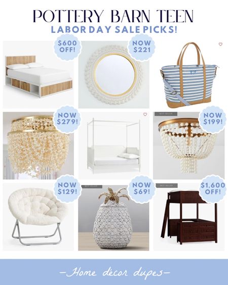 Pottery Barn Teen Labor sale picks!! Today is the LAST DAY to score up to 70% OFF on their warehouse sale!!

Found some of the best deals online here including this loft desk bed that’s $1,600 OFF 🤯 and love these flushmount lamps on major sale and under $300!! 

Even more picks linked! 🤍

#LTKfamily #LTKsalealert #LTKhome
