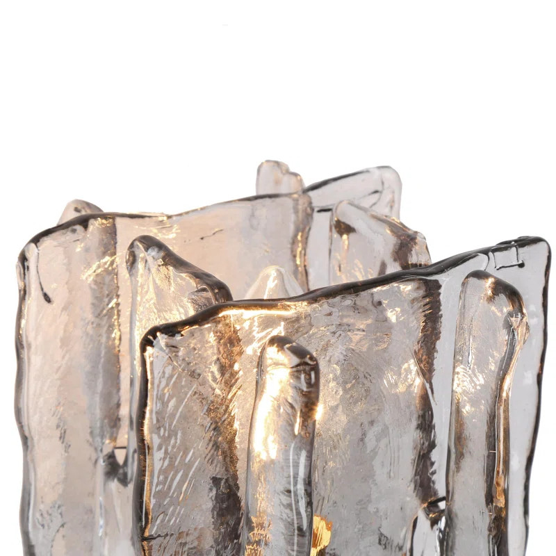 Quitman Iron Glass Wallchiere | Wayfair North America