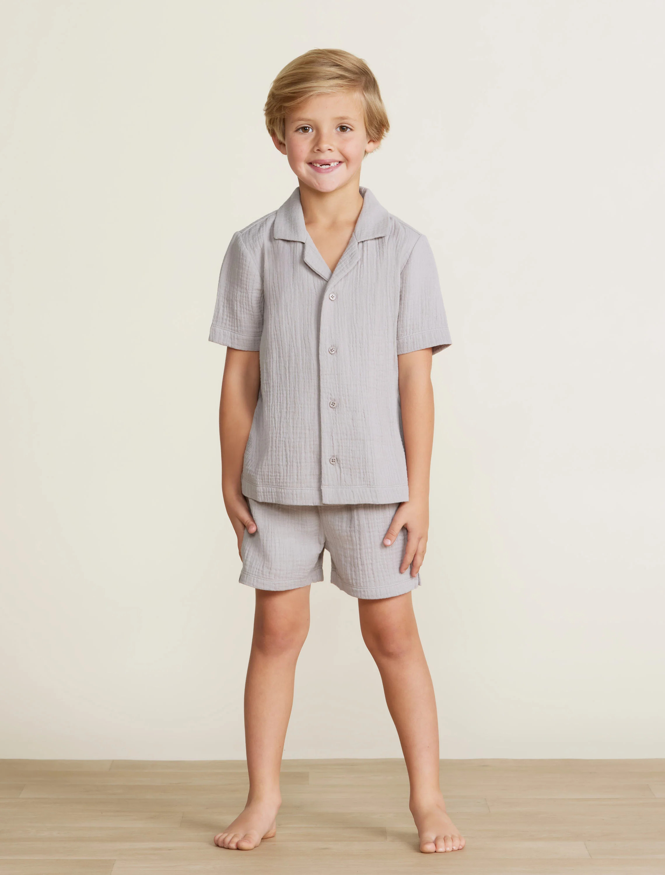 Malibu Collection® Toddler Sun Soaked Cabana Shirt | Barefoot Dreams