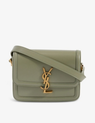Carre brand-plaque leather shoulder bag | Selfridges