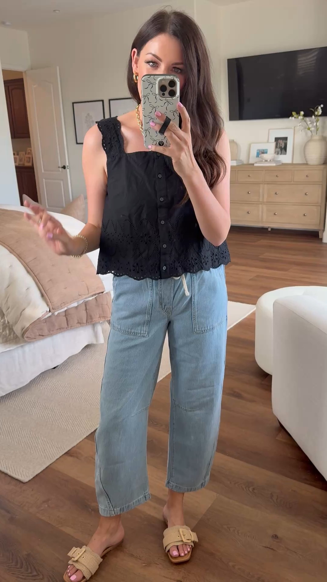 RESTOCKED! Gap factory pull on barrel jeans restocked + 30% off—wearing an xs 

#LTKFindsUnder50 #LTKSaleAlert #LTKSeasonal