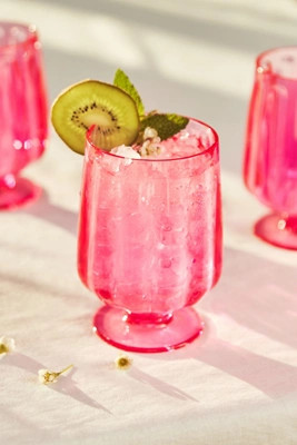 Lucia Acrylic Goblet Wine Glasses, Set of 4 | Anthropologie (US)