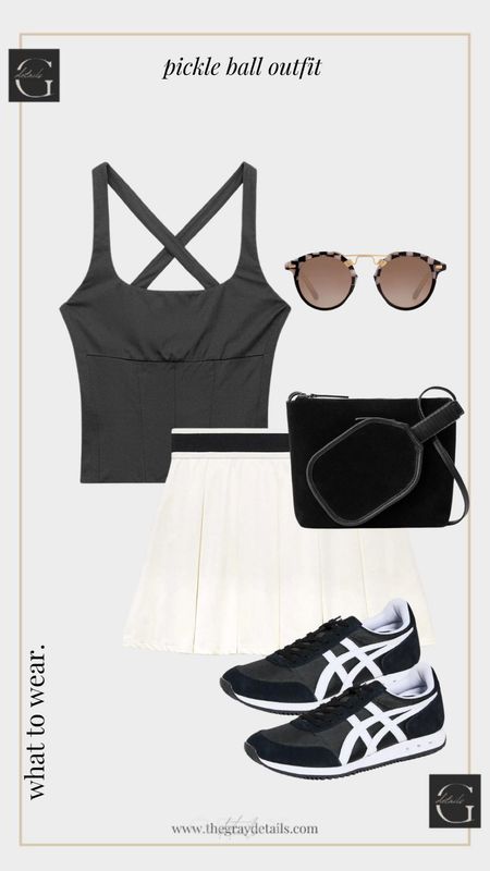 Pickle ball and tennis Outfit Idea 

#LTKFitness #LTKitbag #LTKstyletip
