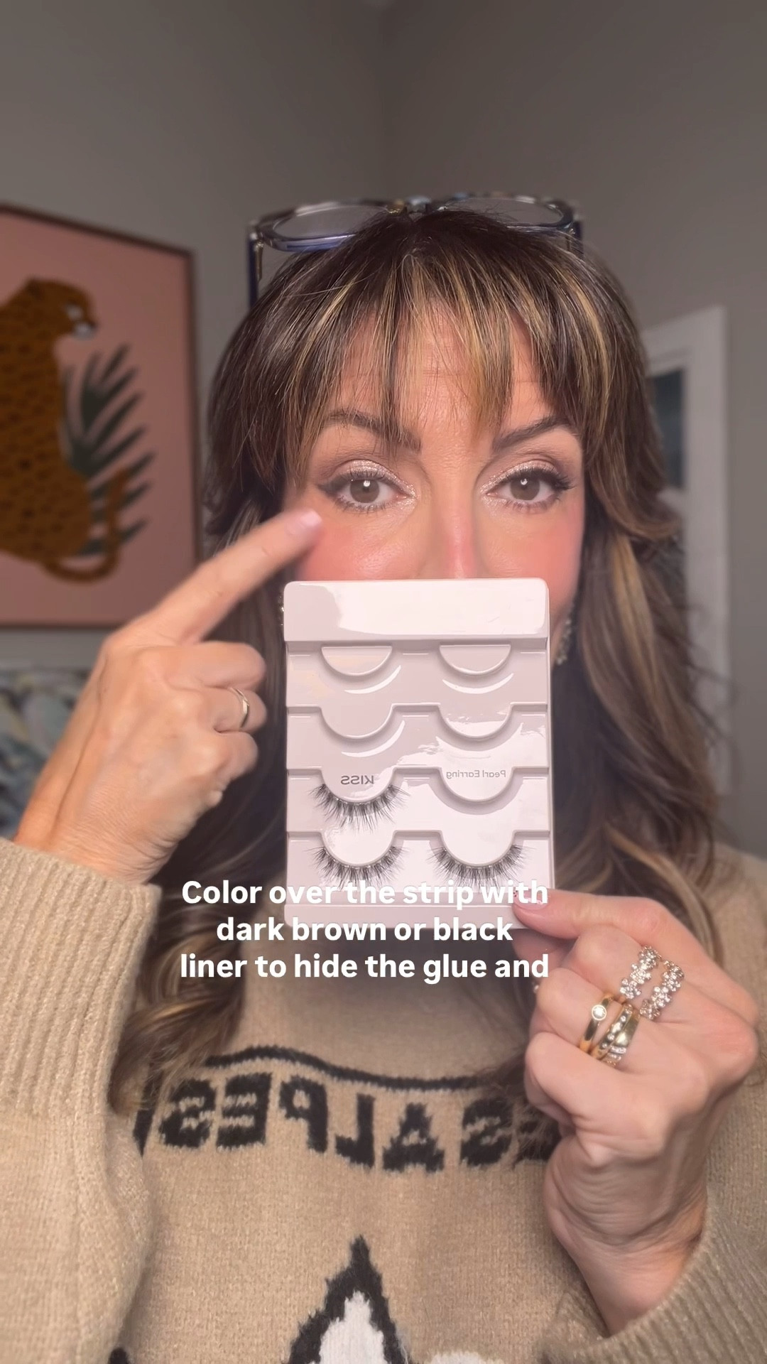 Sharing how to put on strip lashes and which styles are my realistic faves below!

#LTKgrwm #LTKBeauty #LTKHoliday