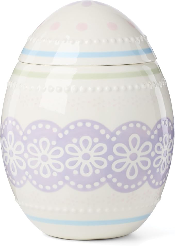 Oneida 898193 Bunny Hop Easter Egg Candy Jar | Amazon (US)