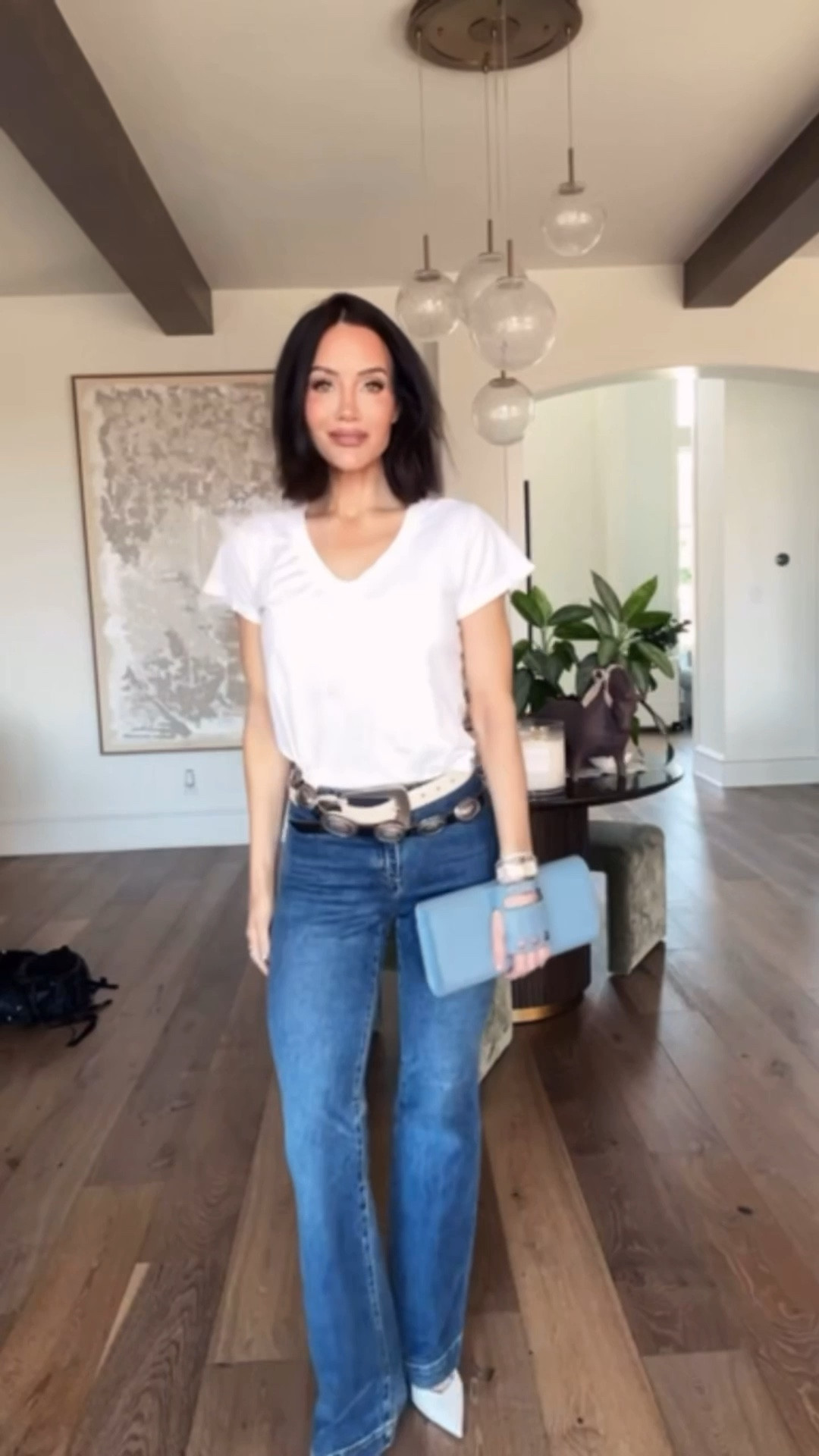 Truly the perfect white tee! Jeans are fab but run a little small so size up 1-2 sizes! Im wearing a size 27.

#LTKootd #LTKOver40 #LTKgrwm