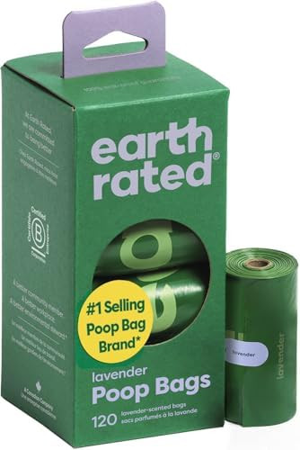 Earth Rated Poop Bags for Dogs Guaranteed Leak Proof and Extra Thick Waste Bag Refill Rolls, Lave... | Amazon (US)