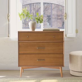 Mid-Century 3-Drawer Dresser (36") | West Elm (US)
