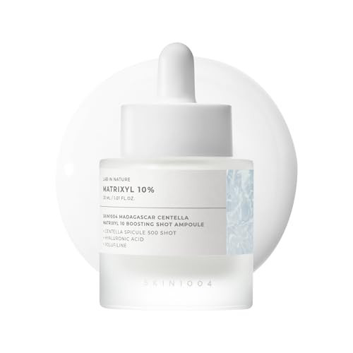 SKIN1004 Matrixyl 10% Boosting Shot Ampoule 1.01fl.oz, 30ml, Hyaluronic Acid & Spicule Serum, Korean Hydrating Facial Matrixyl & Peptide Serum for Deep Moisture, Madagascar Centella, Korean Skin Care | Amazon (US)