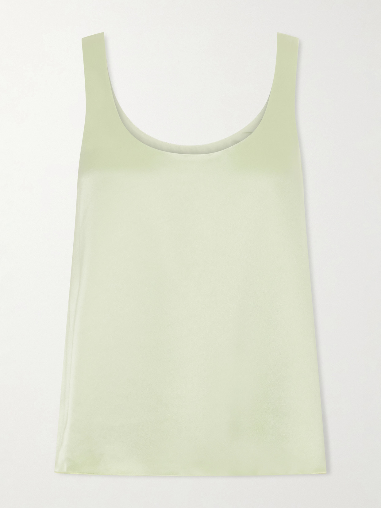 La Ligne - Mabel Satin Tank Top - Green | NET-A-PORTER (US)
