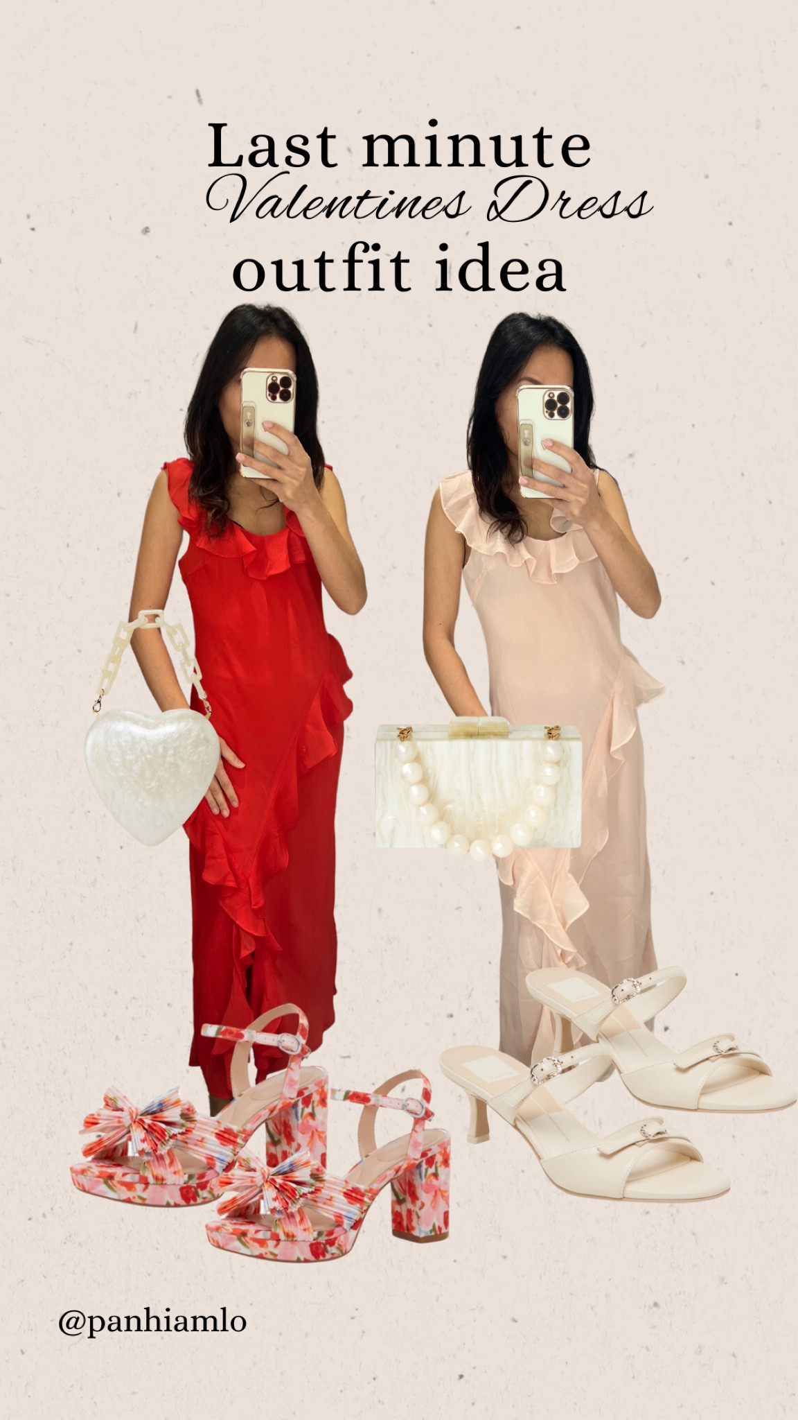 Cute ruffle dress, not too long for my petite frame. Hits me at my ankle. #outfitideas #valentinesdayoutfit

#LTKFindsUnder50 #LTKStyleTip #LTKPetite