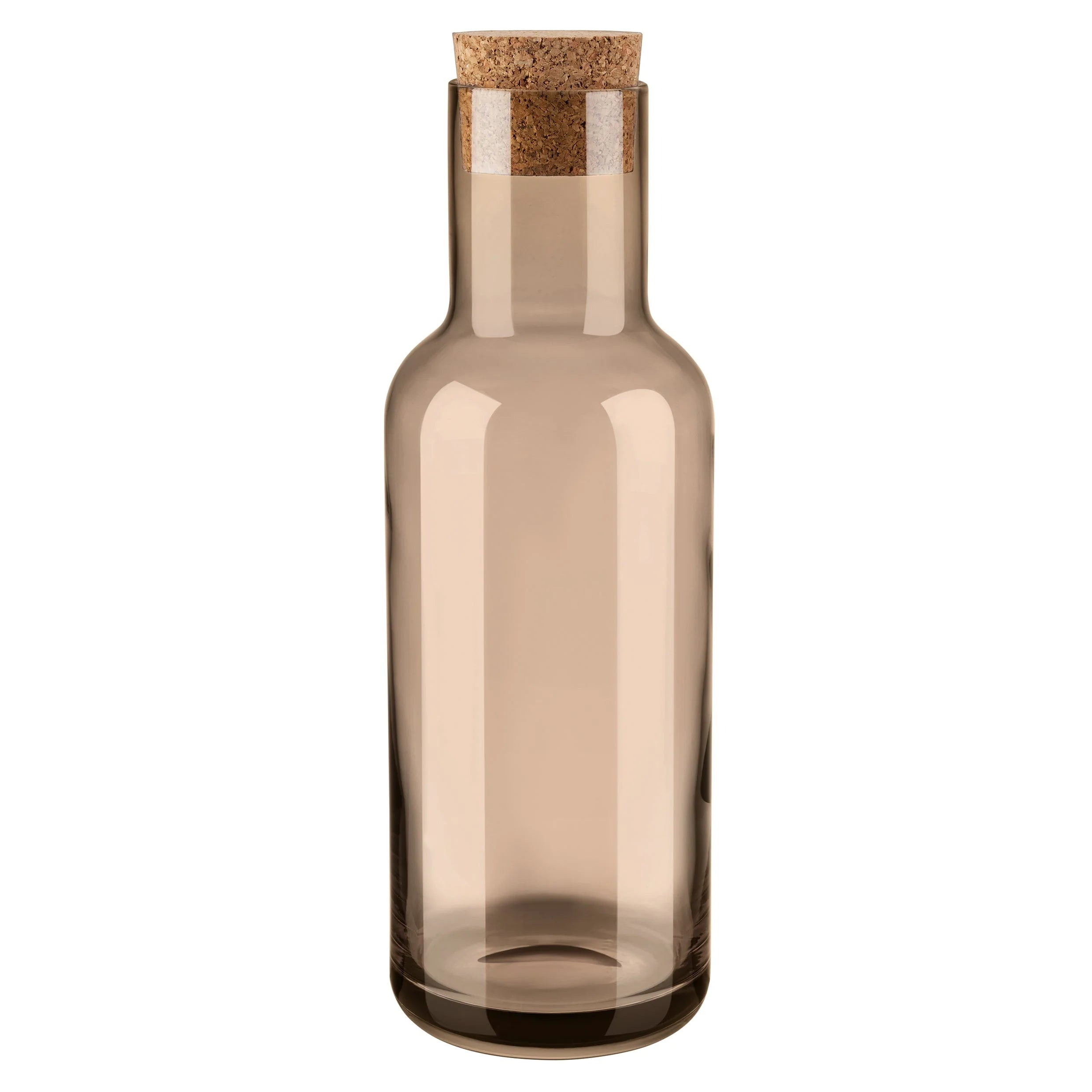 FUUMI Caramel Colored Water Carafe With Cork Lid | Mintly Home