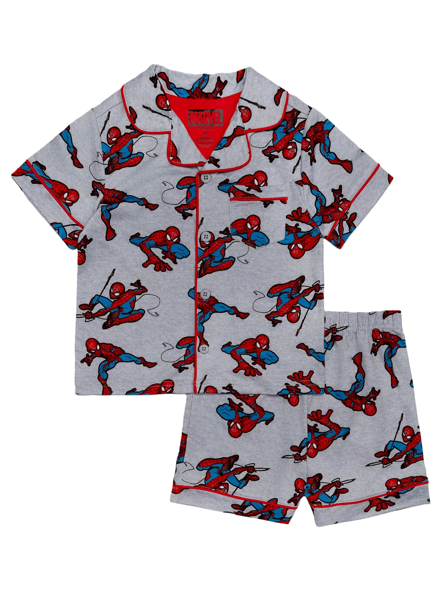 Character Toddler Boy Super Soft Pajama Coat Set, 2-Piece, Sizes 2T-5T | Walmart (US)