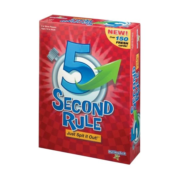 PlayMonster 5 Second Rule Just Spit It Out Card Game | Walmart (US)