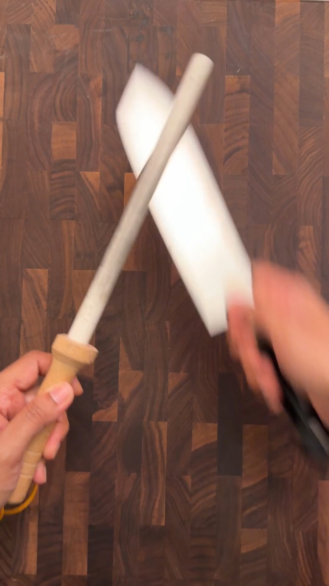 My answer is boring—the best knife is the one you can sharpen. A frequenly sharpened $40 knife will mince circles around a $400 knife that’s never seen a stone. I’ve watched it happen (to myself).  

 