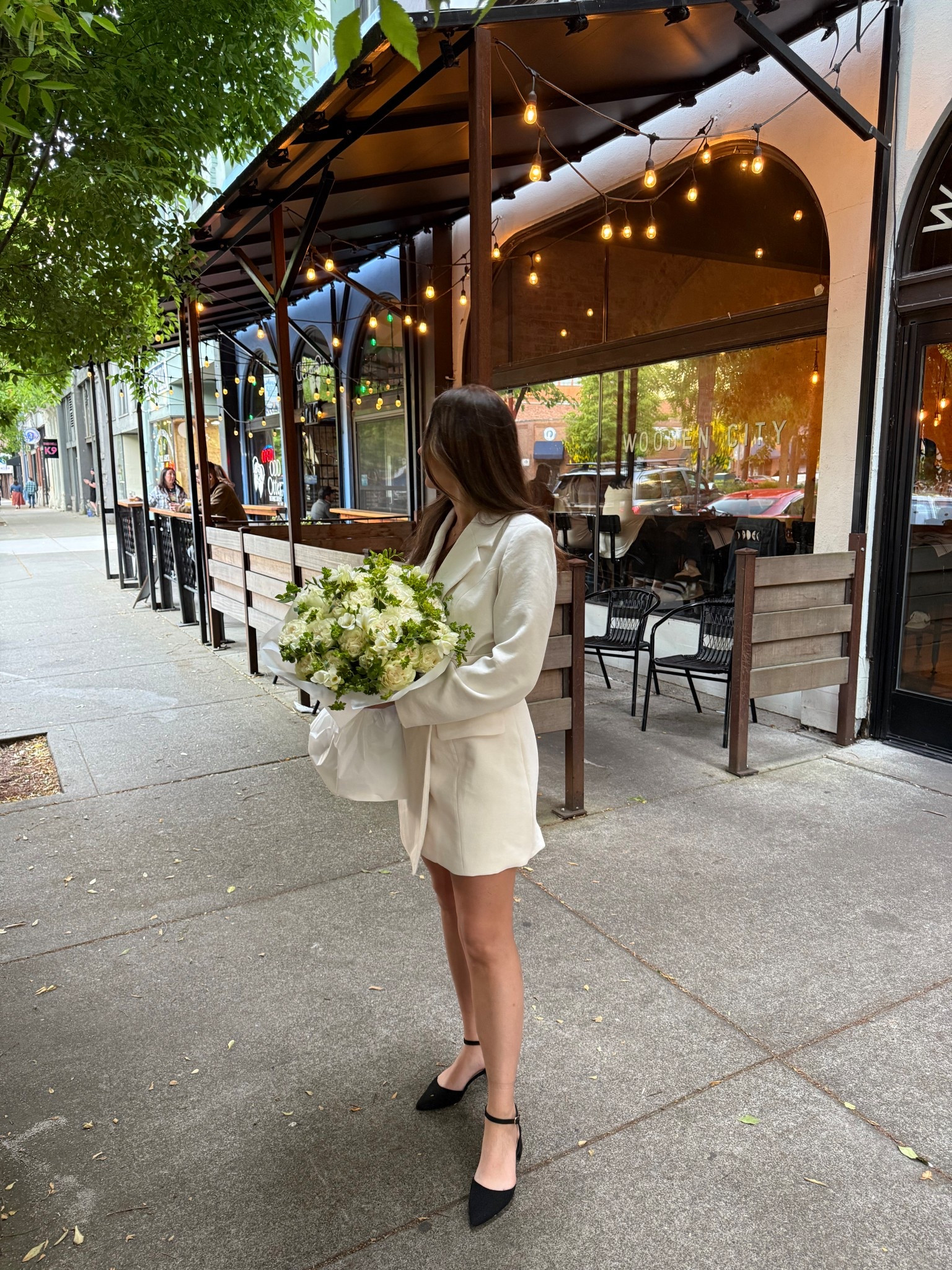 Cream blazer dress with waist belt tie on sale 

My exact shoes are no longer in stock but I don’t love them anyway lol linked some similar ones and ones I love more all from target 

Obsessed with these nontoxic non sensitive whitening strips

If your hair doesn’t get frizzy easily, the Dyson is amazing for styling

#LTKFindsUnder50 #LTKSaleAlert #LTKWorkwear