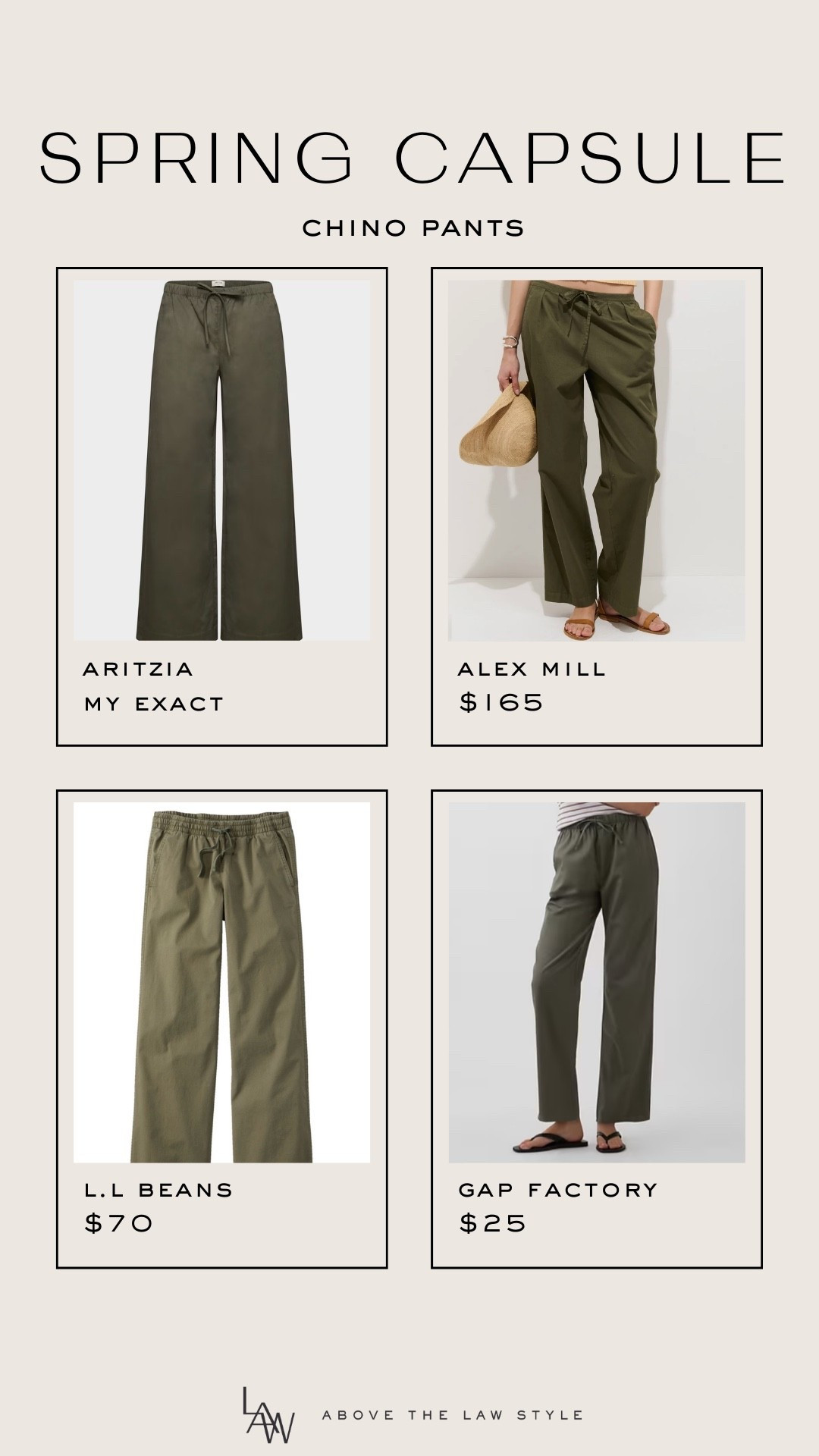 Spring Capsule: Chino Pant

#LTKOver40 #LTKSeasonal