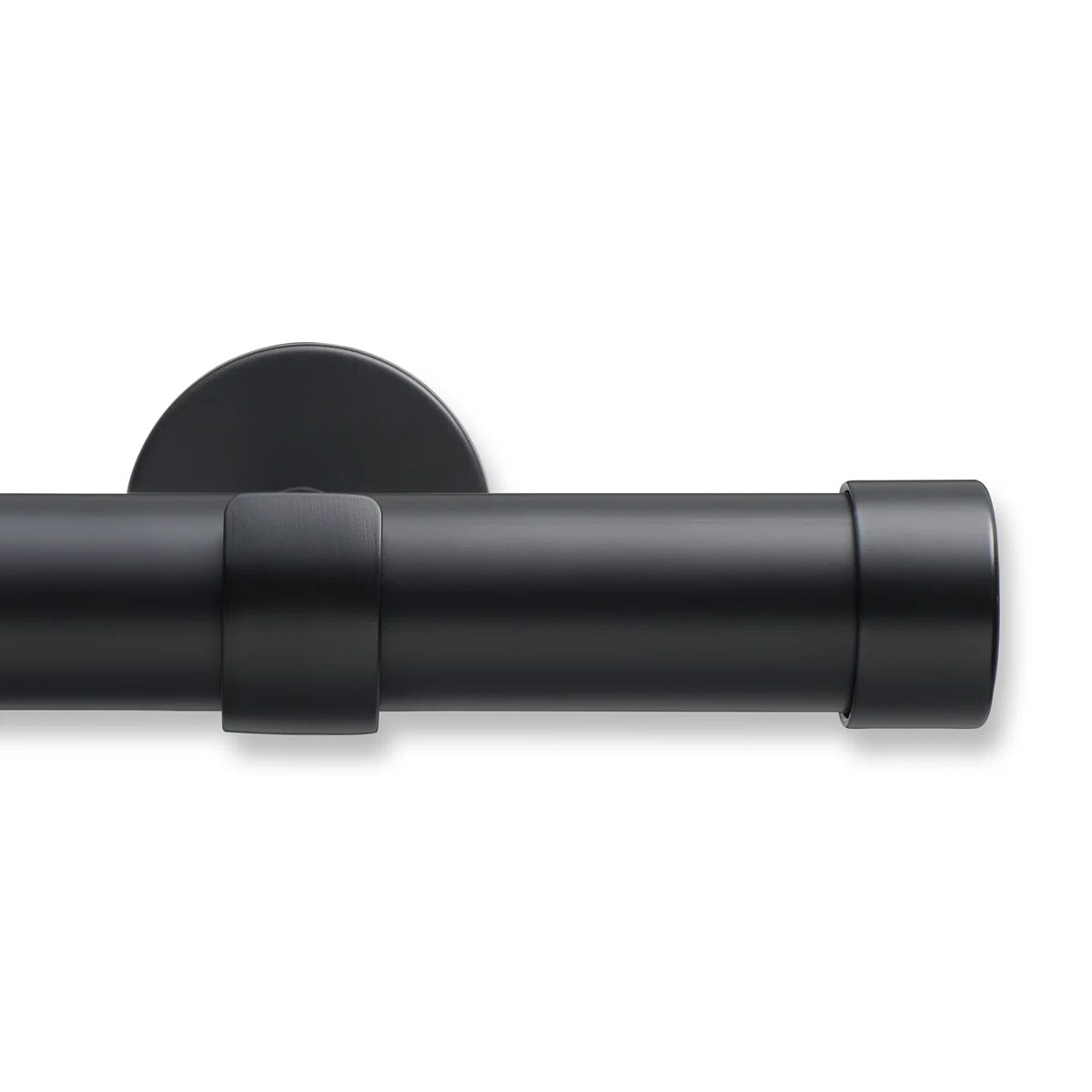 MODE Cambria Designer Series Premium 1-1/8 in Larger Dia. Non-Adjustable Curtain Rod and Designer... | Wayfair North America