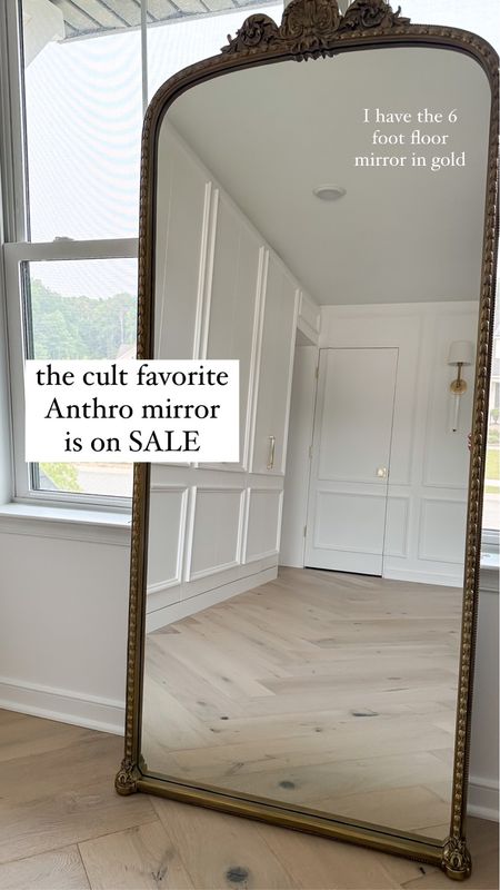 40% OFF Anthropologie Gleaming Primrose Mirrors this weekend ONLY! I have the 6’ floor in gold

#LTKhome #LTKsalealert #LTKxAnthro