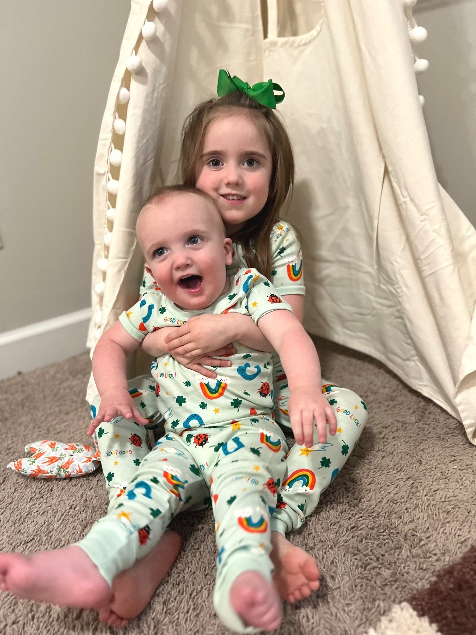 Lucky mama ☘️☘️ the cutest pajamas!! 

#LTKBaby #LTKSeasonal #LTKKids