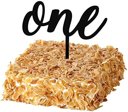 One Cake Topper , Baby Boy / Girl's 1st Birthday Party Decorations , First Birthday Party Sign | Amazon (US)