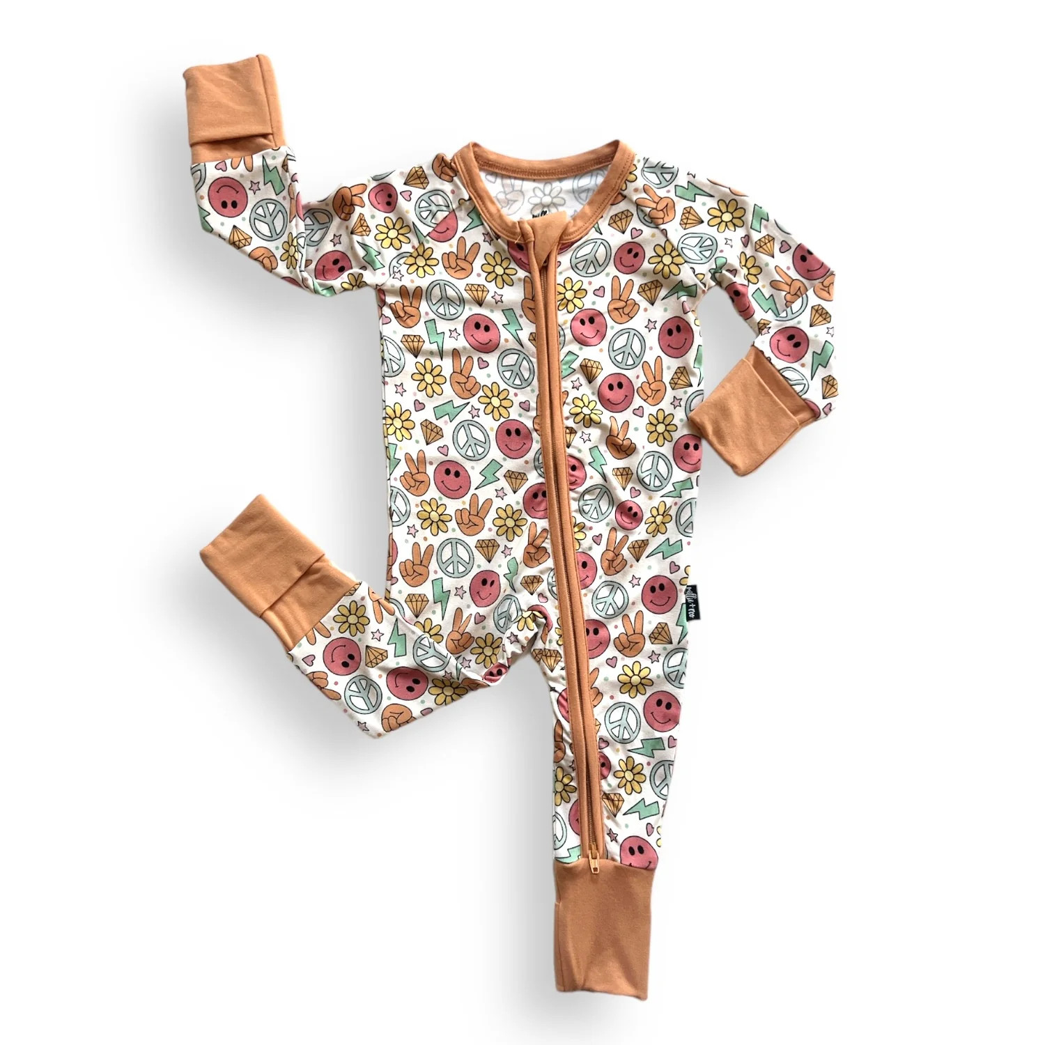 ZIP ROMPER - Groovy Summer | millie + roo