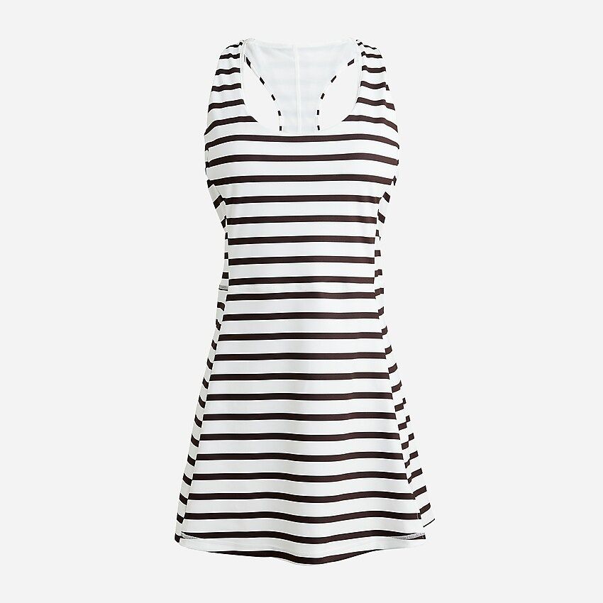 CloudStretch side-slit dress in stripe | J.Crew US