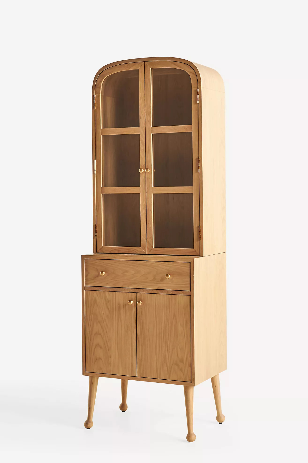 Moretti Oak Bar Cabinet | Anthropologie (US)