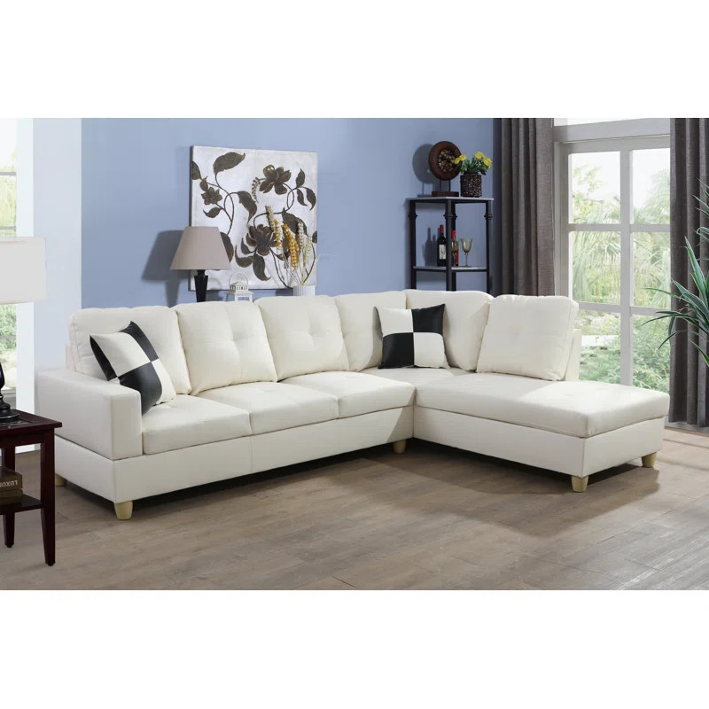 Chaidez 2 - Piece Vegan Leather Sectional | Wayfair North America