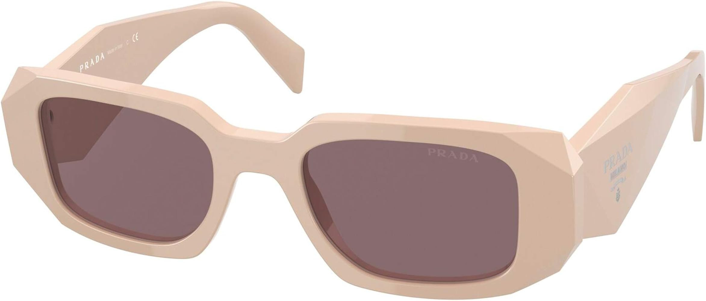 Prada PRADA PR 17WS Ivory/Purple 49/20/145 women Sunglasses | Amazon (US)