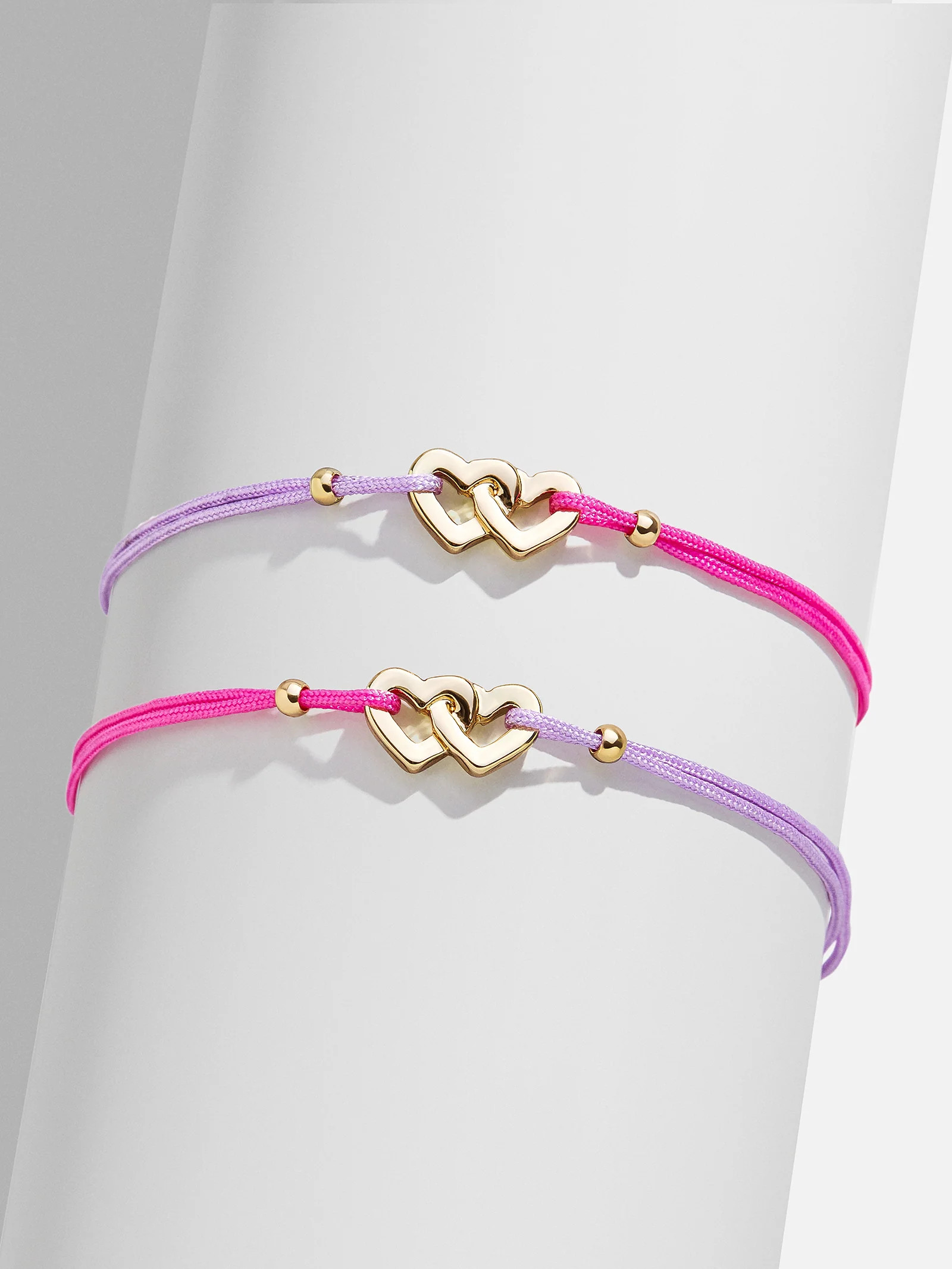 Kids' Forever Friends Bracelet Set - Purple/Pink | BaubleBar (US)