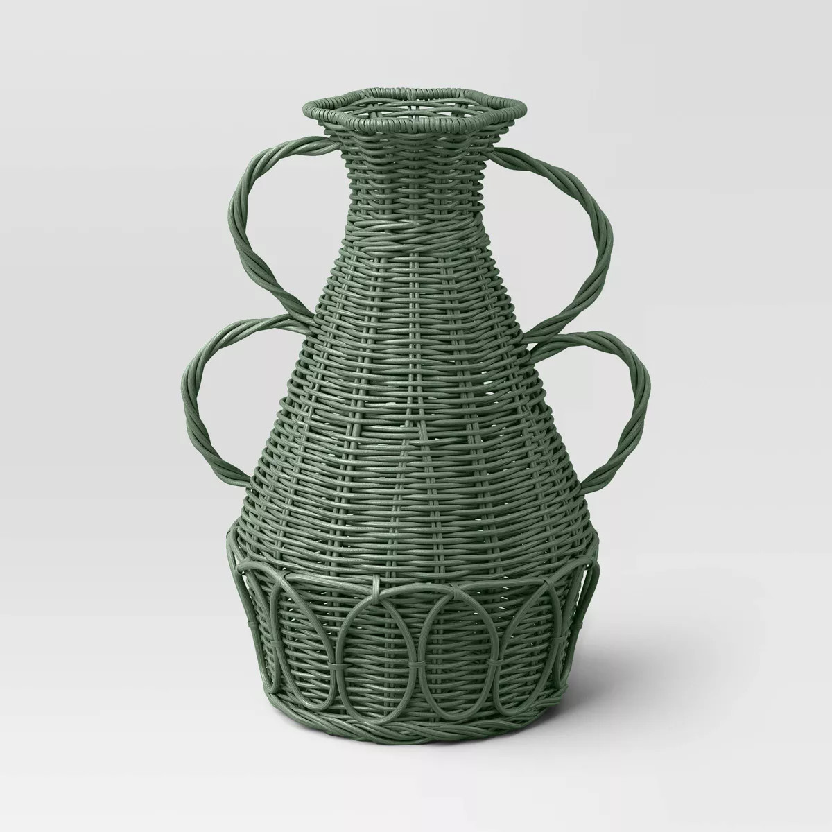 Small Rattan Vase Blue - Threshold™ | Target