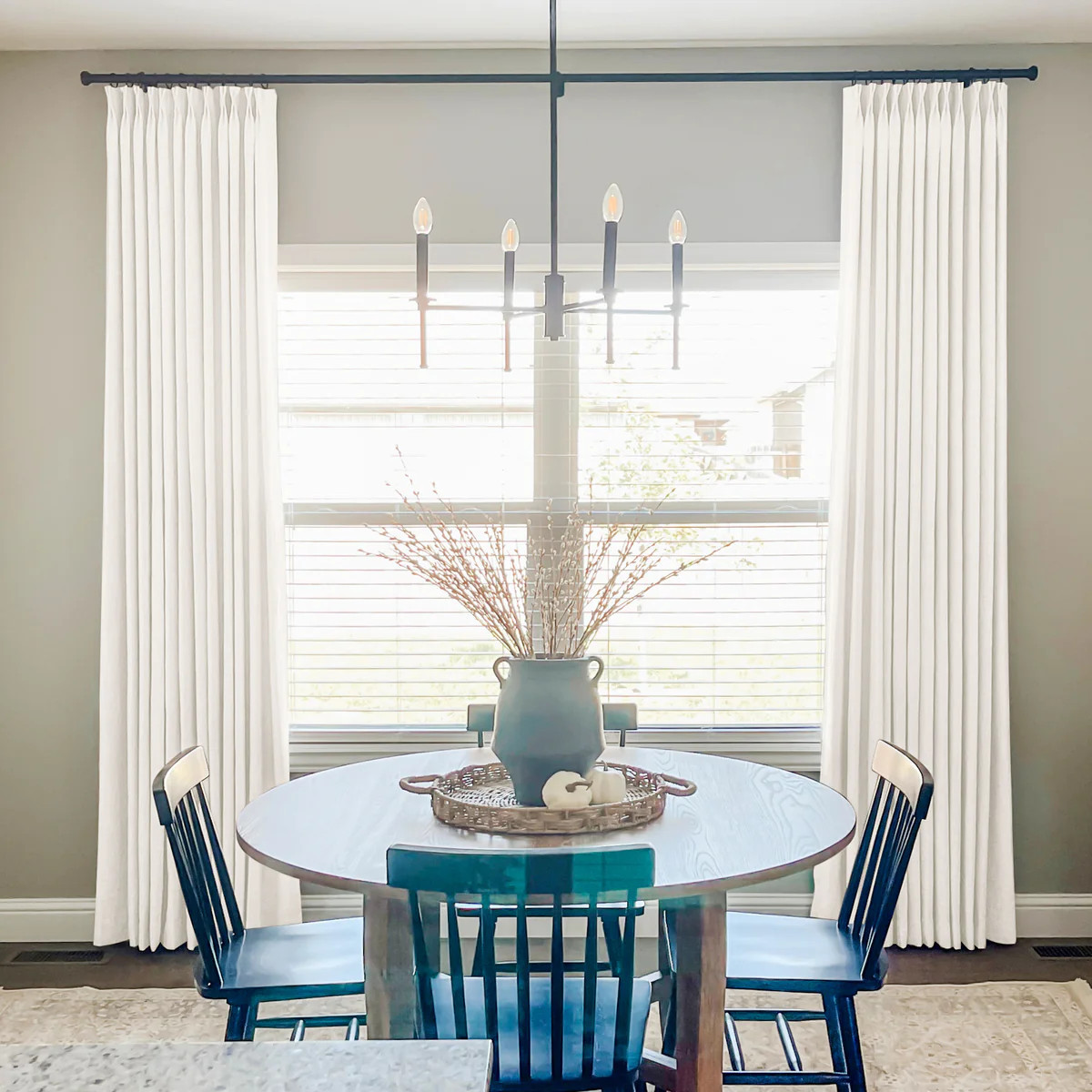 Lille Linen Curtains Drapes Pinch Pleated | Homerilla