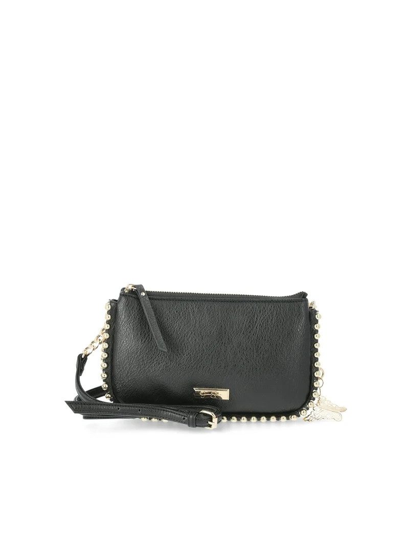 Jessica Simpson Women’s Roxie Crossbody Bag, Meteorite Black | Walmart (US)