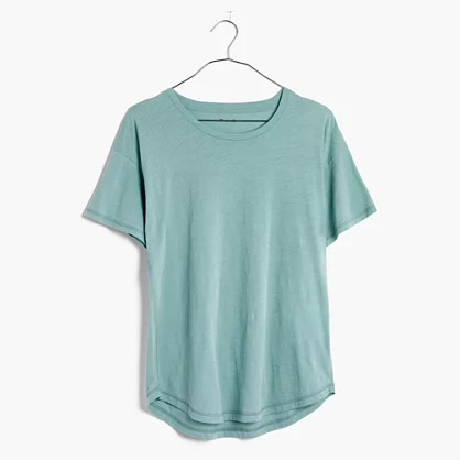 Whisper Cotton Crewneck Tee | Madewell
