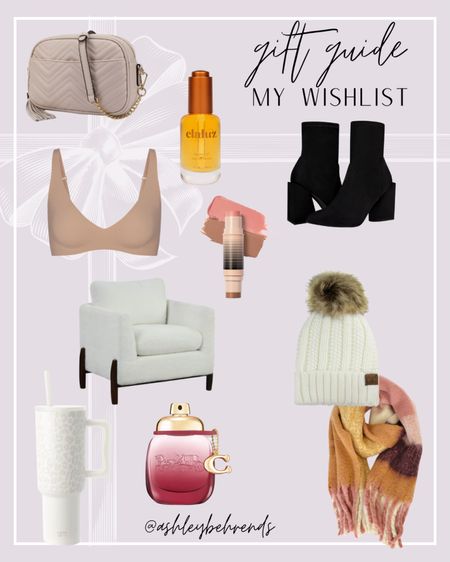 Gift guide for her: My wishlist 🎁 💞
#giftguide #holidayguide #giftsforher 
#purse #handbag #skincare #facialoil #boots #booties #bronzer #contourstick #makeup #skims #bra #beanie #scarf #perfume #waterbottle #tumbler #simplemodern #chair #accentchair #loungechair #wishlist #furniture #officefurniture #dibsbeauty #neonsign #wallart #earmuffs #makeupbrushes #spraytan 

#LTKHoliday #LTKGiftGuide #LTKSeasonal