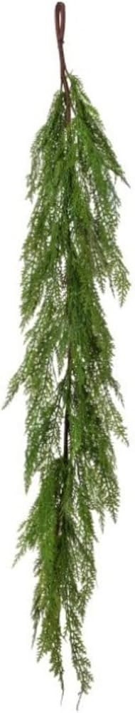 Afloral 48" Real Touch Lebanon Cedar Full Garland | Amazon (US)