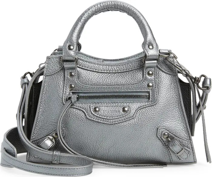 Mini Neo Classic City Leather Top Handle Bag | Nordstrom