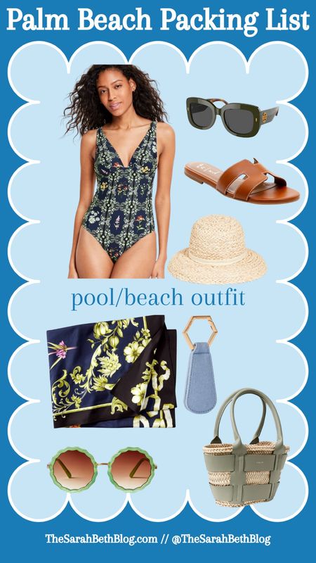Palm beach packing list pool and beach day 

#LTKswim #LTKtravel #LTKSeasonal