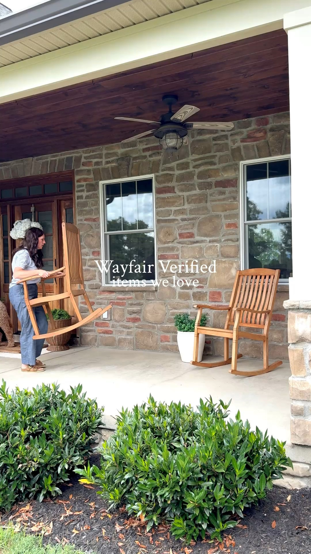 #AD Favorite Wayfair Verified products I have and love. Our teak rockers, chandelier, medicine cabinets and beverage cart. 

When I want quality without the luxury markup, I look for pieces that are actually worth the price.

No overthinking. No buyer’s remorse. Just beautiful, well-made finds that feel like a smart investment for my home.

These are the pieces that look high-end, hold up over time, and won’t break the budget.

• We just installed these brass frame inset medicine cabinets and I love them. 
• We’ve had these teak patio rockers for 4 years and they are still going strong!
• This beverage cart is perfect for a little potting table too
• This chandelier was so good and such a good price I bought it twice. We had this in our last home and I love it!

#wayfairverified #wayfairpartner #wayfair @Wayfair

#LTKdayinmylife #LTKSeasonal #LTKHome