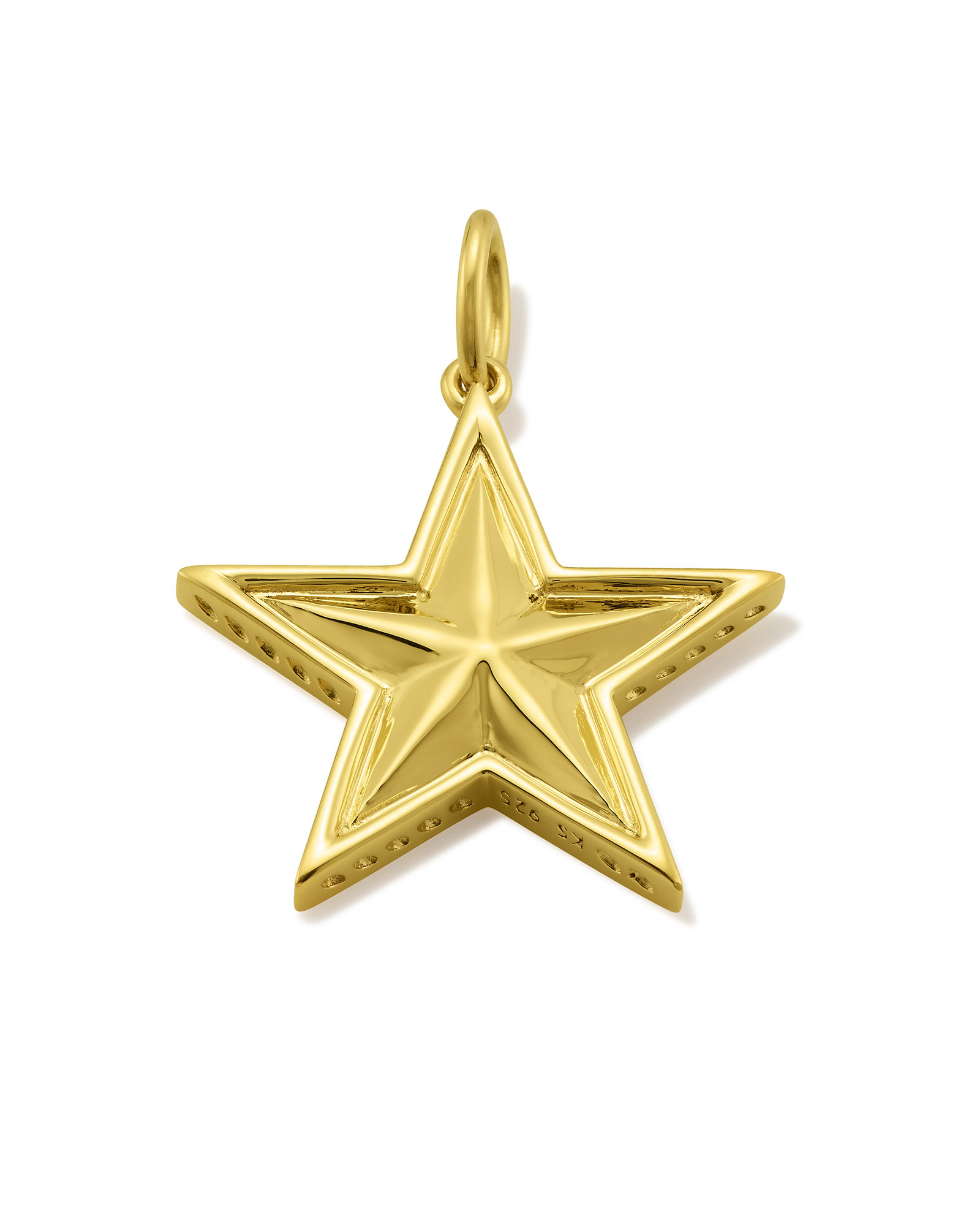 Large Star Charm in 18k Gold Vermeil | Kendra Scott