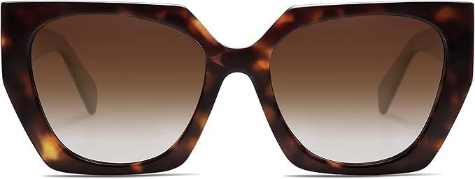 SOJOS Big Trendy Polarized Sunglasses Womens Oversized Cateye Sunnies Lentes De Sol Para Mujer SJ... | Amazon (US)