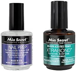 Mia Secret Nail Prep 0.5oz (NP-30) & Xtrabond Primer 0.5 oz (PR100) | Amazon (US)