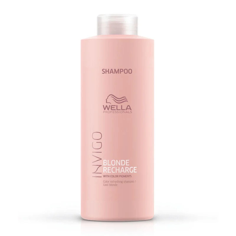 Wella Invigo Blonde Recharge Color Refreshing Shampoo for Cool Blondes | Beauty Brands